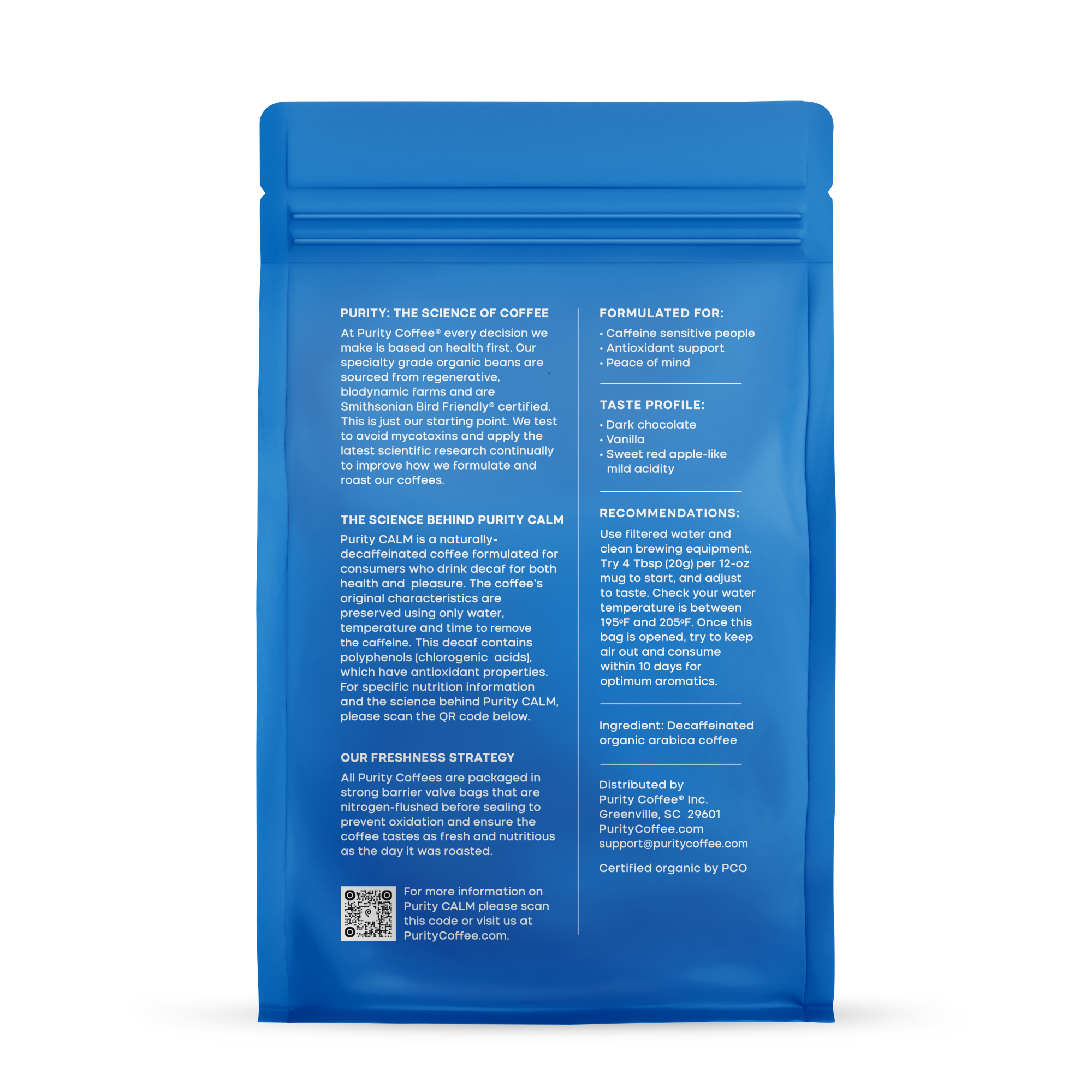 CALM: Decaf Whole Bean Coffee - Image 6