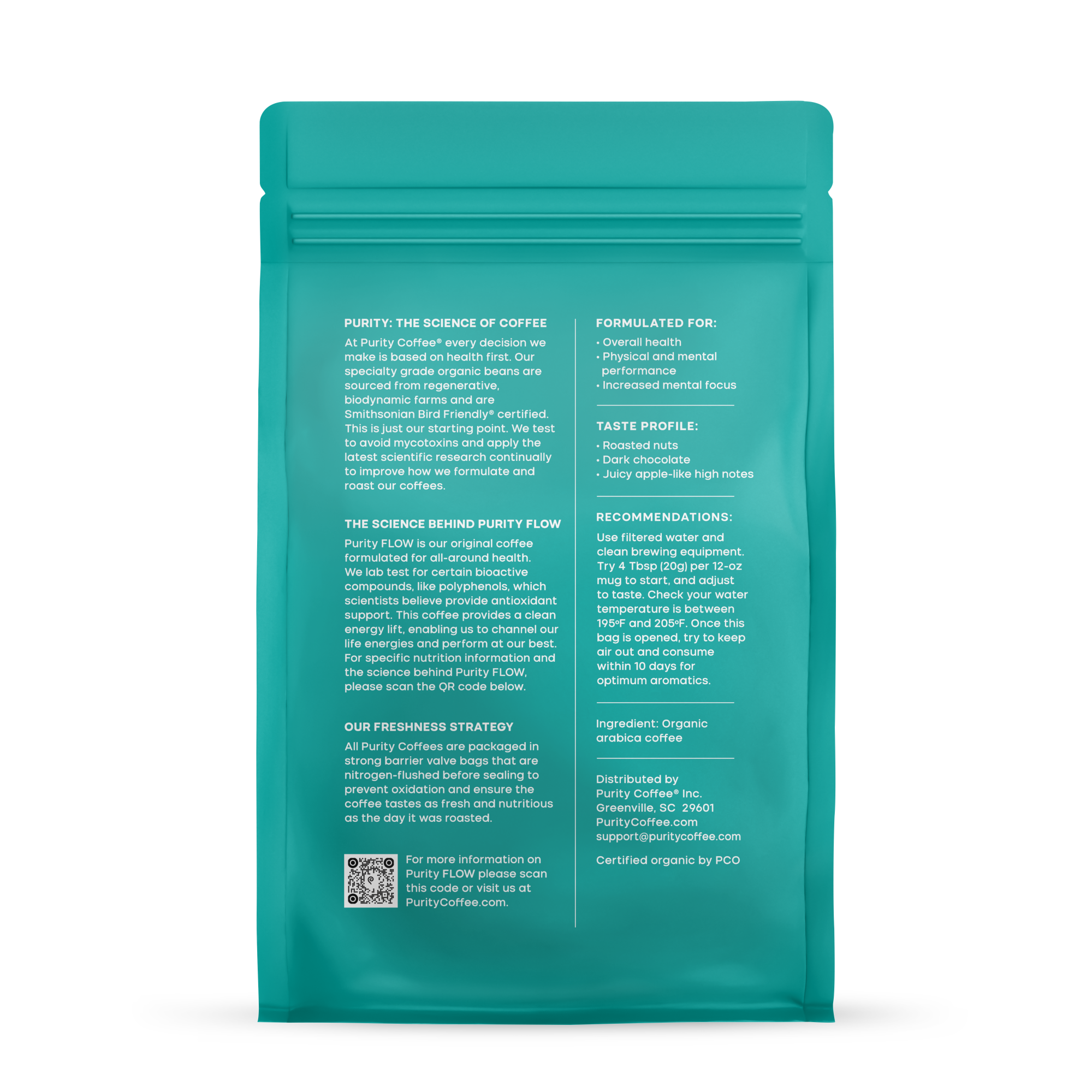 FLOW: Original Medium Roast Whole Bean Coffee - Image 6