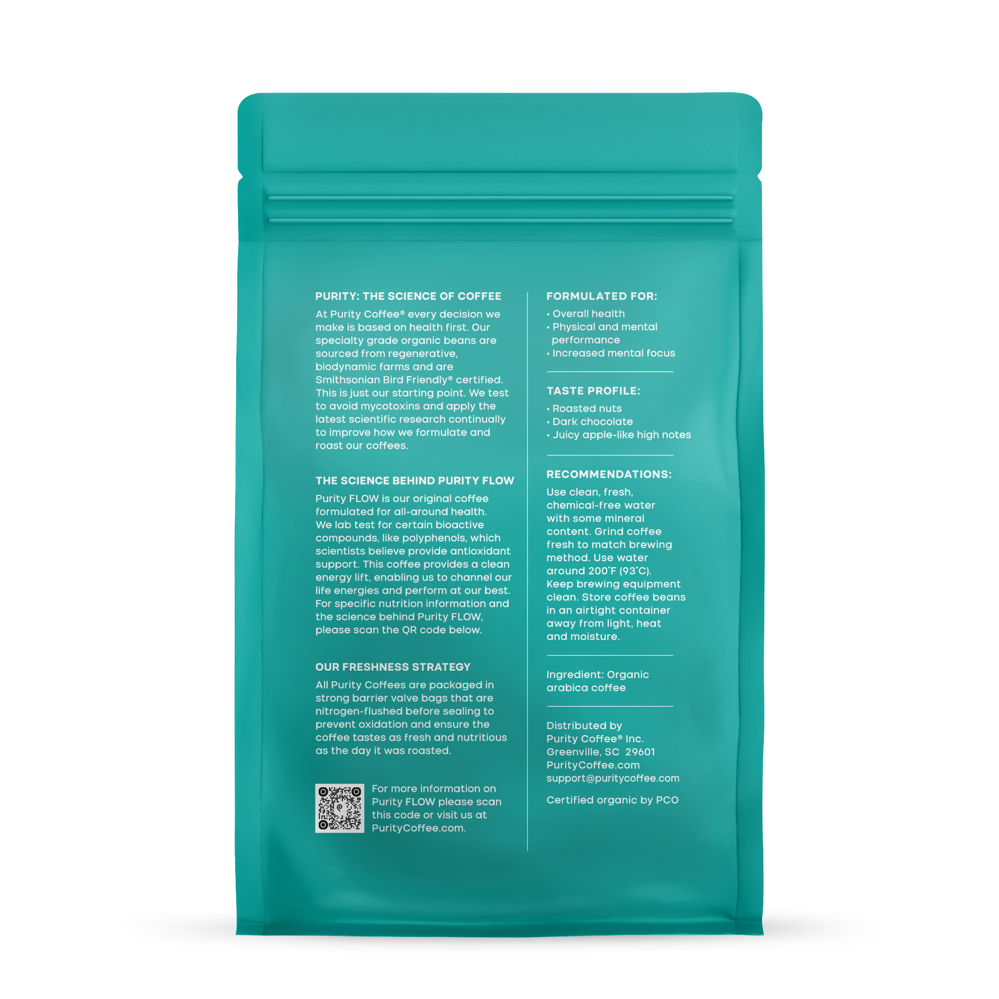 FLOW: Original Medium Roast Whole Bean Coffee - Image 4
